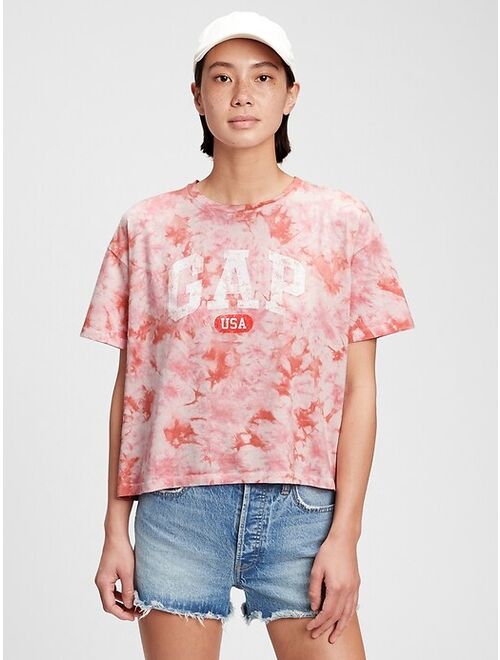 Gap Logo Short Sleeve Crew Neck T-Shirt