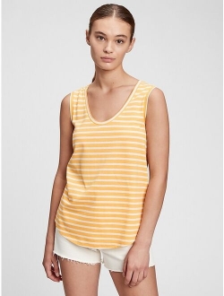 Vintage Scoopneck Sleeveless T-Shirt