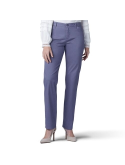 Relaxed Fit Straight-Leg Twill Pants