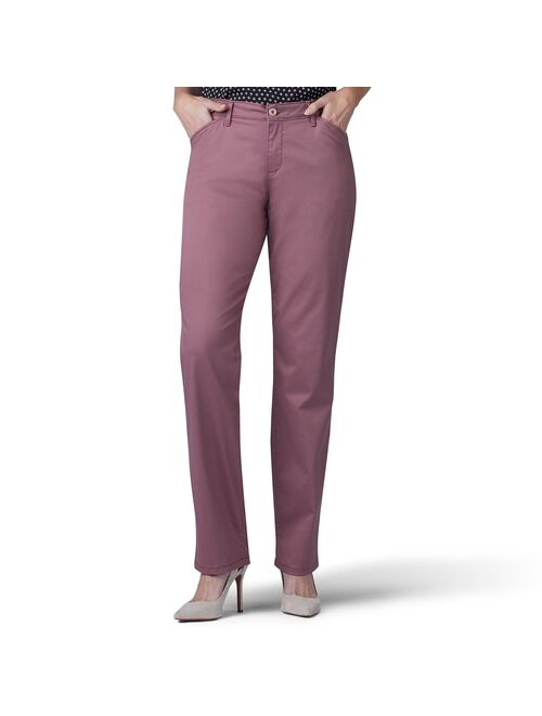 Women's Lee® Relaxed Fit Straight-Leg Twill Pants