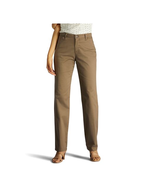 Women's Lee® Relaxed Fit Straight-Leg Twill Pants