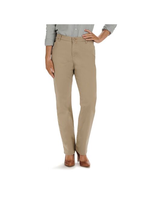 Women's Lee® Relaxed Fit Straight-Leg Twill Pants