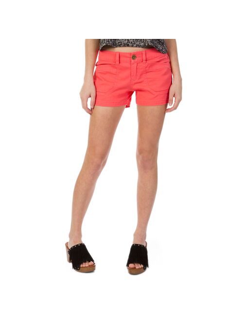 Juniors' Unionbay Delaney Stretch Midi Shorts