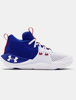 Grade School UA Embiid One Basketball Shoes