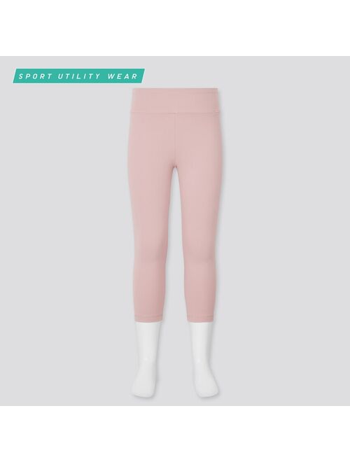 Uniqlo GIRLS AIRism UV PROTECTION CROPPED LEGGINGS