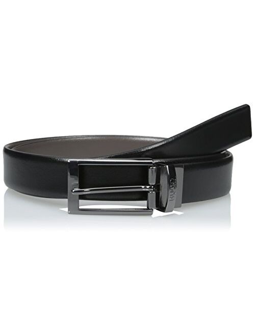 Hugo Boss Men's Elvio-u Sized Reversible Italian Leather Belt