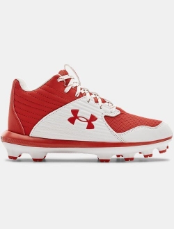 Boys' UA Yard Mid TPU Jr. Baseball Cleats