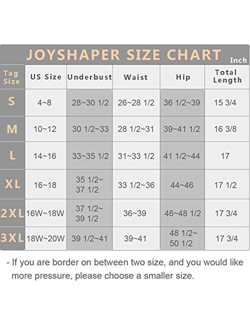 JOYSHAPER Shapewear Shorts for Women Thigh Slimmer Slip Shorts Under Dress Tummy Control Panties Body Shaper