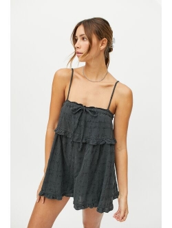 UO Ruffle Me Up Romper