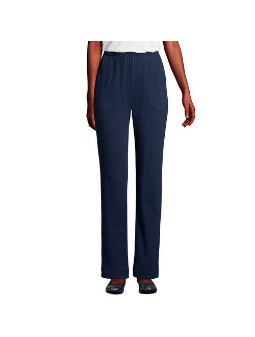 Women's Lands' End Sport French Terry Pull-On Pants