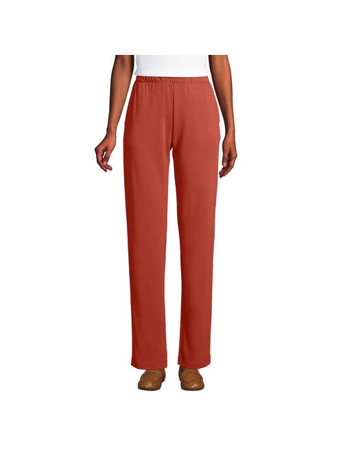 Women's Lands' End Sport French Terry Pull-On Pants