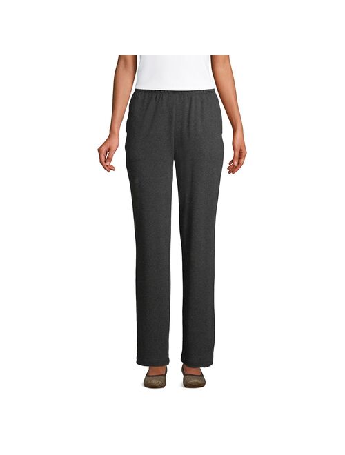 Women's Lands' End Sport French Terry Pull-On Pants