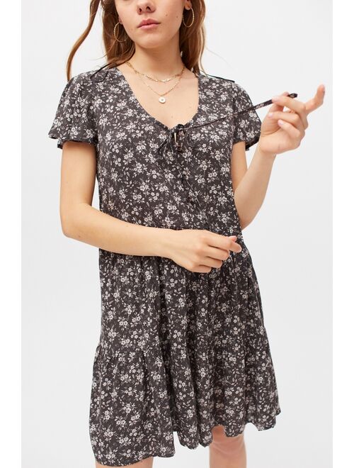 Dress Forum Printed Frock Mini Dress