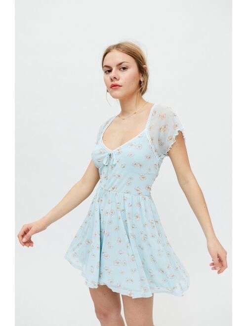 Urban Outfitters UO Alice Mesh Romper