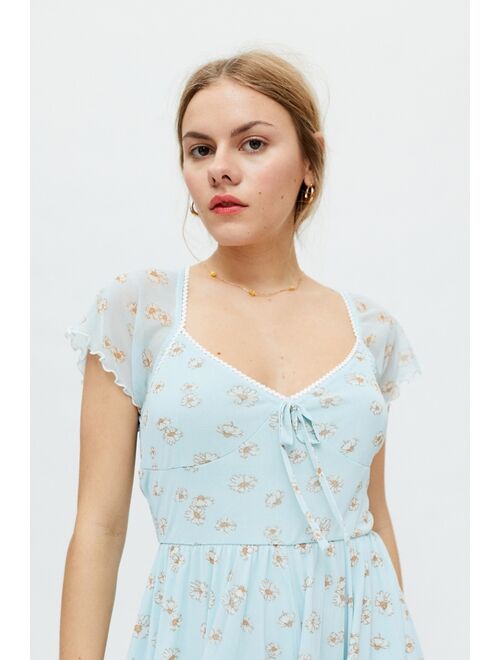 Urban Outfitters UO Alice Mesh Romper