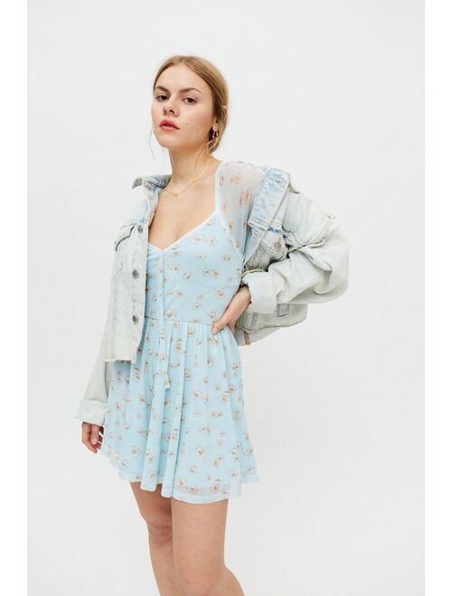 Urban Outfitters UO Alice Mesh Romper