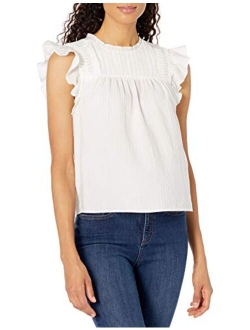 Women's Ruffle Sleeve Top