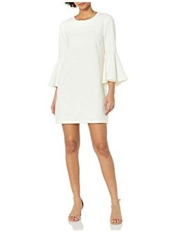 Mud Pie Marshmallow Brooks Bell Sleeve Dress