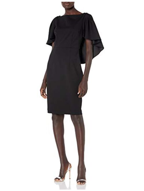 Trina Turk Women's Cape Sleeve Dress