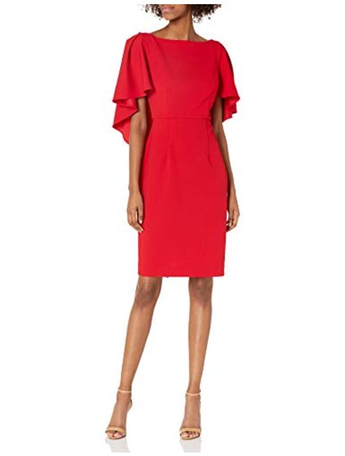 Trina Turk Women's Cape Sleeve Dress