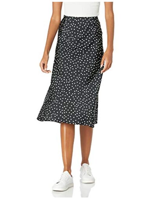 The Drop Women's Maya Silky Slip Skirt