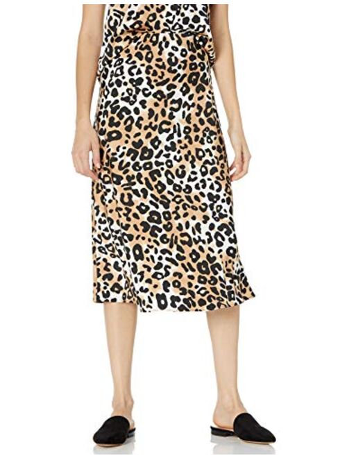 The Drop Women's Maya Silky Slip Skirt