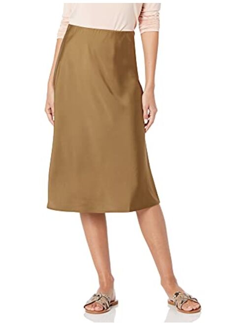 The Drop Women's Maya Silky Slip Skirt