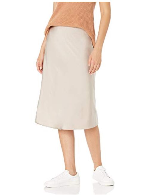 The Drop Women's Maya Silky Slip Skirt