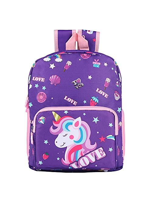 Toddler Backpack for Girls Kids Kindergarten Preschool Student School Book bag…