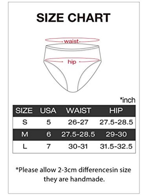 Buy Wealurre Womens Underwear Cotton Hipster Panties for Women 5 Pack ...