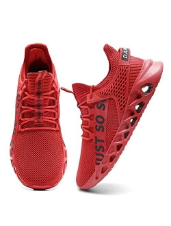 Yytlch Mens Running Shoes Fashion Sneakers Athletic Gym Casual Breathable Walking Tennis Cross Training Sport Blade Shoes