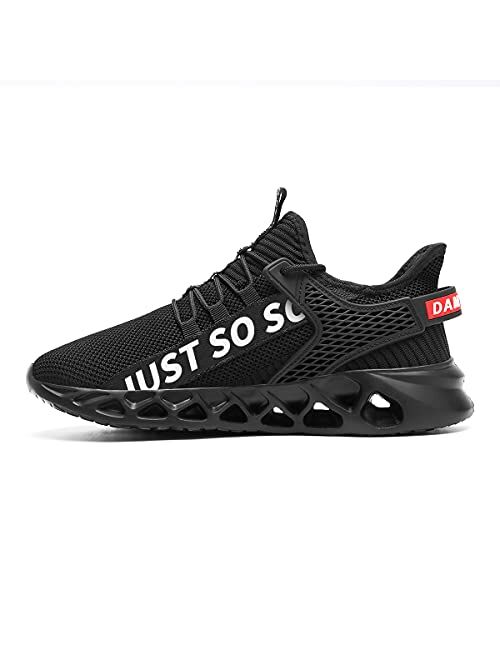 Yytlch Mens Running Shoes Fashion Sneakers Athletic Gym Casual Breathable Walking Tennis Cross Training Sport Blade Shoes