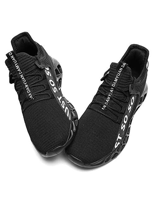 Yytlch Mens Running Shoes Fashion Sneakers Athletic Gym Casual Breathable Walking Tennis Cross Training Sport Blade Shoes