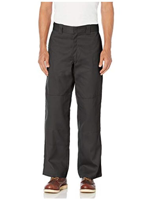 Dickies Men's Flex Double Knee Work Pant Loose Straight Fit