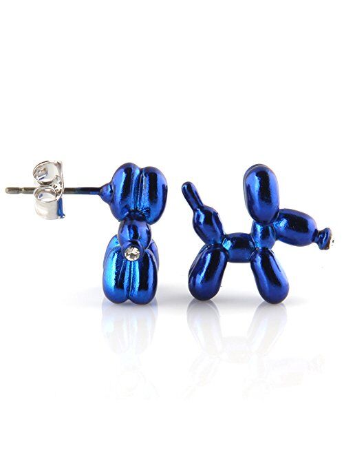 LAONATO Balloon Dog Stud Earrings