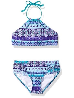 Mahina Beach Sport Halter Bikini Two-Piece Swimsuit (Toddler)