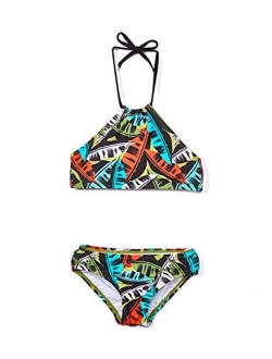 Mahina Beach Sport Halter Bikini Two-Piece Swimsuit (Toddler)