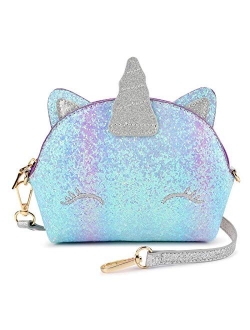 Mibasies Unicorn Gifts Kids Purse for Little Girls Presents