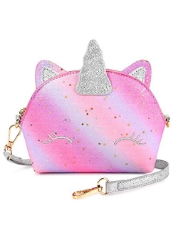 Mibasies Unicorn Gifts Kids Purse for Little Girls Presents