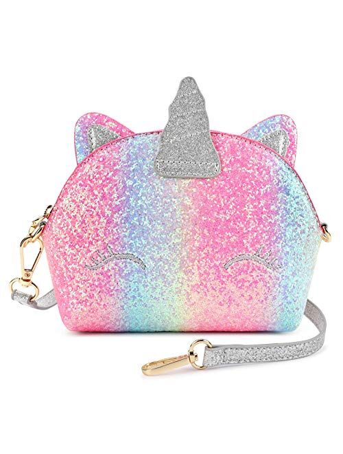 Mibasies Unicorn Gifts Kids Purse for Little Girls Presents