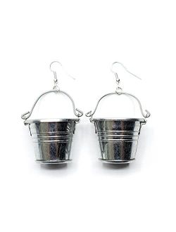 Bucket Earrings Earring Miniblings Water Craft Farm Small