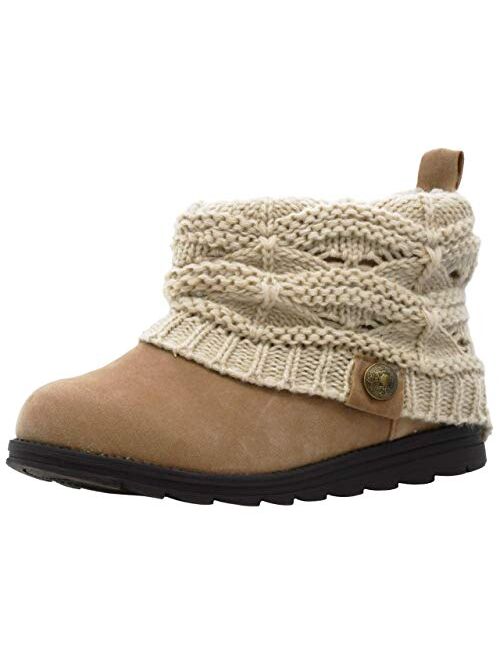 MUK LUKS Women's Patti Cable Cuff Boot