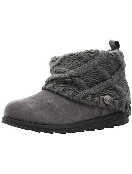 MUK LUKS Women's Patti Cable Cuff Boot