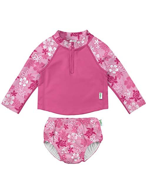 i play. by green sprouts Girls' Two Piece Rashguard