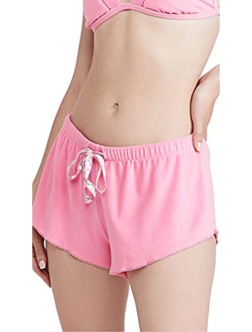 LOVESHACKFANCY Women's x Hurley Solid Terry Shorts