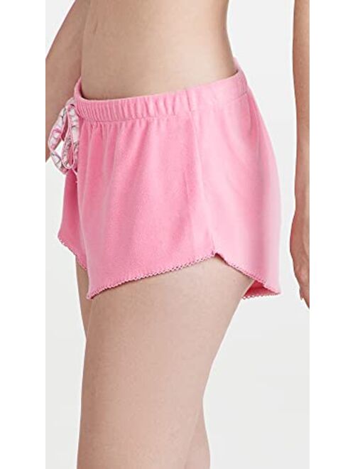 LOVESHACKFANCY Women's x Hurley Solid Terry Shorts