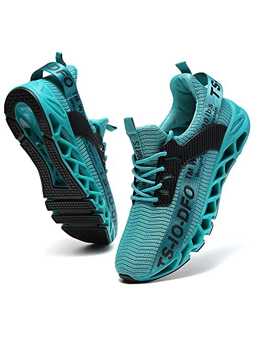 FRSHANIAH Men Athletic Shoes Breathable Just So So Running Shoes Non-Slip Fashion Sneakers