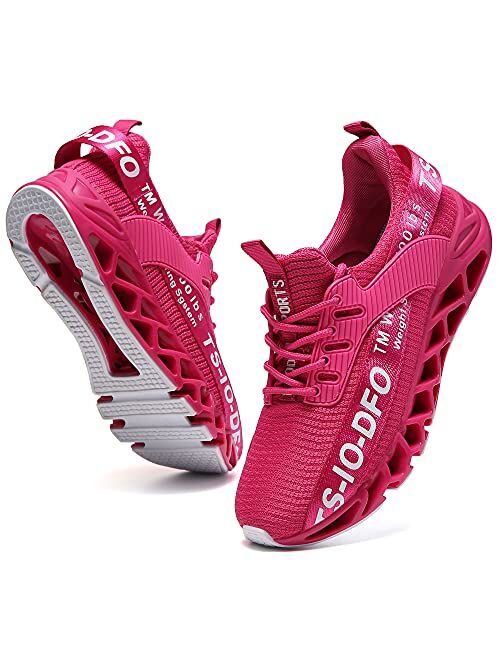 TSIODFO Mens Sport Running Sneakers Breathable Trail Athletic Shoes