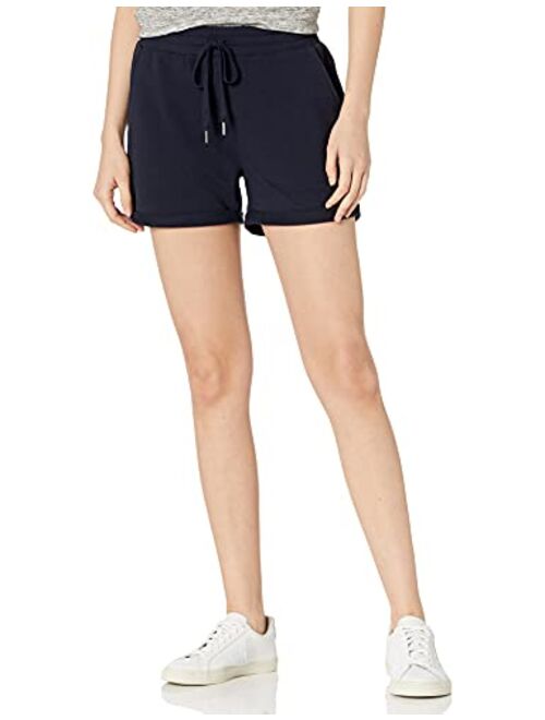 Amazon Brand - Daily Ritual Women's Terry Cotton and Modal Roll-Bottom Short