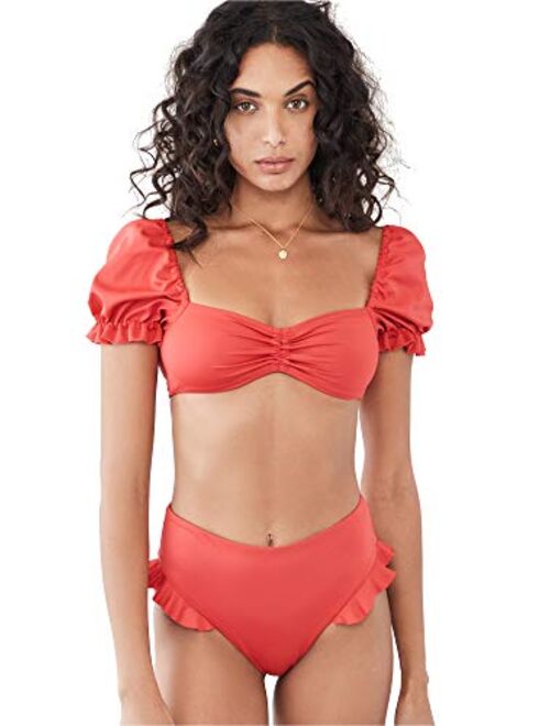 AGUA BENDITA Women's Romina Voila Bikini Top